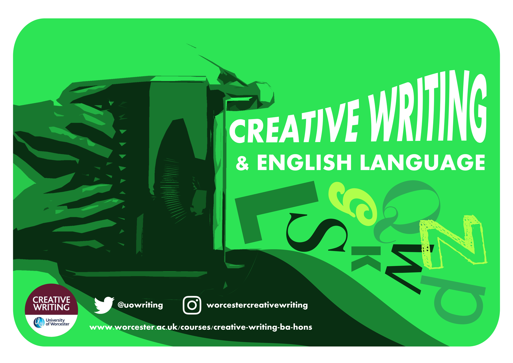 discuss the importance of language in creative writing